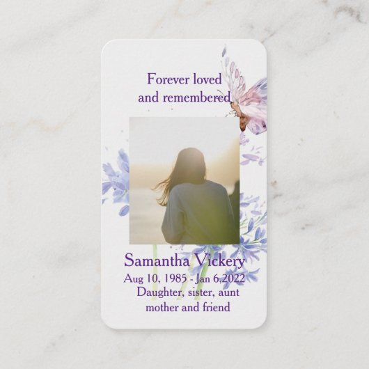 イザヤ41:10聖なる書物、 経典メモリカード 名刺 (裏面)