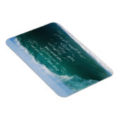 イザヤ41 10聖書の詩の写真マグネット マグネット (右側)