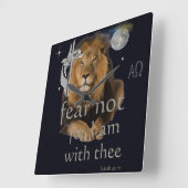 イザヤ41:10 スクエア壁時計 (傾斜)