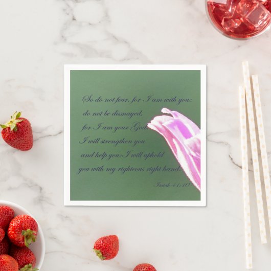 イザヤ41:10 スタンダードカクテルナプキン (インサイチュ)