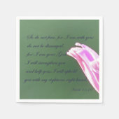 イザヤ41:10 スタンダードカクテルナプキン (正面)