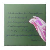 イザヤ41:10 タイル (正面)