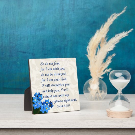 イザヤ41:10 フォトプラーク (インサイチュ)