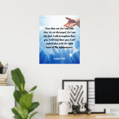 イザヤ41:10 ポスター (ホームオフィス)