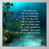 イザヤ41:10 ポスター (正面)