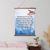 イザヤ41:10 吊り下げ型タペストリー (寝室)