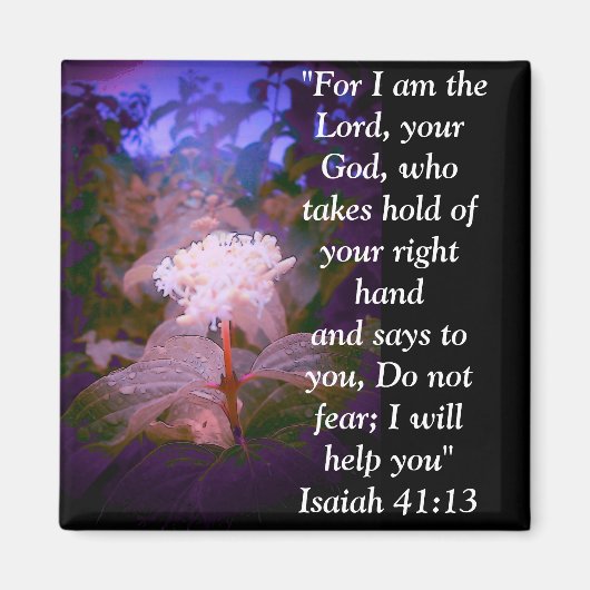 イザヤ41:13 マグネット (正面)