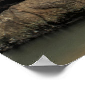 イザヤ41:18滝 ポスター (角)