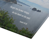 イザヤ43忘れ時18分前の事は；しない… カッティングボード (角)