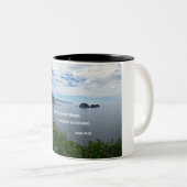 イザヤ43忘れ時18分前の事は;しない… ツートーンマグカップ (正面右)