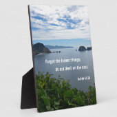 イザヤ43忘れ時18分前の事は;しない… フォトプラーク (側面)