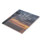 イザヤ43"1私はあなたを名前で呼んだ私は私のものだ タイル (側面)