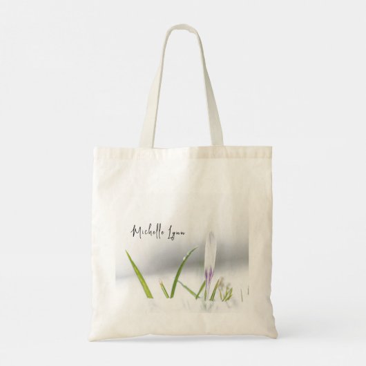 イザヤ43:18わたしは新しいもの聖書の聖句をやっている トートバッグ (裏面)