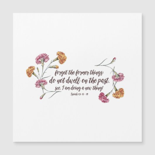 イザヤ43:18-19 (正面)