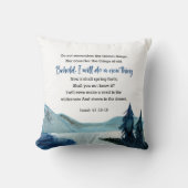 イザヤ43:18-19 クッション (正面)