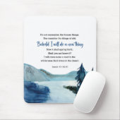 イザヤ43:18-19 マウスパッド (マウス)