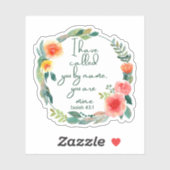 イザヤ43:1 シール (シート)