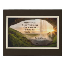 イザヤ43:2あなたがたは水を通り抜ける時