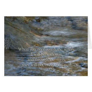 イザヤ43:2水を通る時