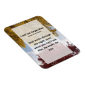 イザヤ49:15私はあなたを忘れ嫌う マグネット (右側)