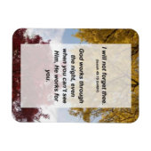 イザヤ49:15私はあなたを忘れ嫌う マグネット (横)