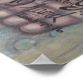 イザヤ49:16ポスター ポスター (角)