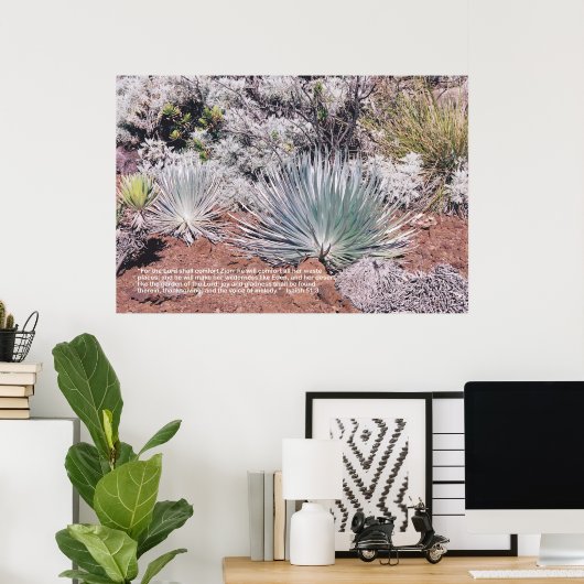 イザヤ51 ポスター (ホームオフィス)