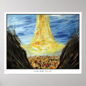 イザヤ51:11 ポスター (正面)