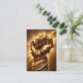 イザヤ52:10 KJVカード – 神の救い 名刺 (スタンド正面)