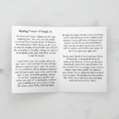 イザヤ53祈りの言葉カード サンキューカード (内部)