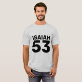 イザヤ53、メシアのユダヤ人Tシャツ Tシャツ (正面フル)