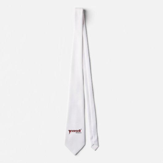 イザヤ53:5彼は刺された ネクタイ (正面)