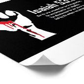 イザヤ53:5 ポスター (角)