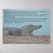 イザヤ54:15-17 ポスター (正面)