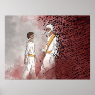 イザヤ54:17 /ローマ8:28 ポスター