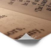 イザヤ54:5 [プリント] ポスター (角)