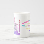 イザヤ55マグカップv2 ボーンチャイナマグカップ (正面)