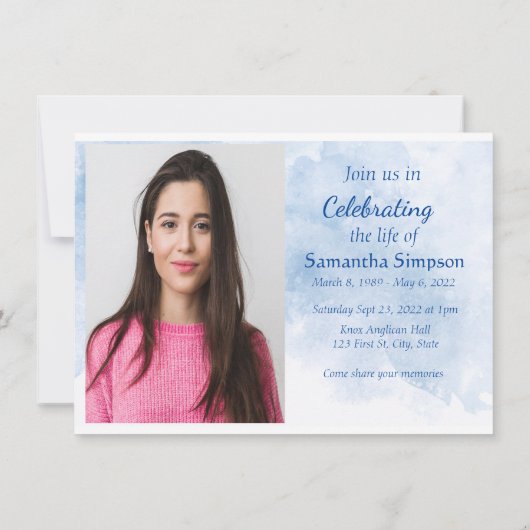 イザヤ55章 聖書 生命の祝祭 招待状 (裏面)