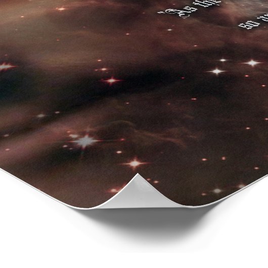 イザヤ55:8-9 ポスター (角)