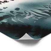 イザヤ58:11キリスト教のポスター ポスター (角)