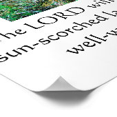 イザヤ58:11ポスター ポスター (角)