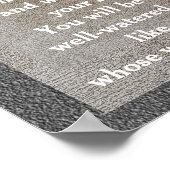 イザヤ58:11 – ポスター (角)