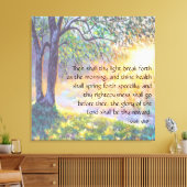 イザヤ58:8 キャンバスプリント (インサイチュ (リビング))