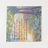 イザヤ58:8 タペストリー (正面(横))