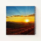 イザヤ60:1立ち上がる輝きあなたの光は聖書を持っ来ている ノートブック (裏面)