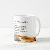 イザヤ61:1主の霊は私に臨む。 コーヒーマグカップ (正面右)