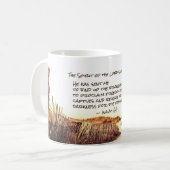 イザヤ61:1主の霊は私に臨む。 コーヒーマグカップ (正面左)