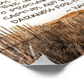 イザヤ61:1兄弟の心を縛り、聖なる書物、 経典 ポスター (角)