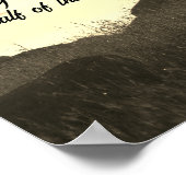 イザヤ64:4あなたのような神を見た目はない ポスター (角)