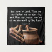 イザヤ64:8 タペストリー (正面)